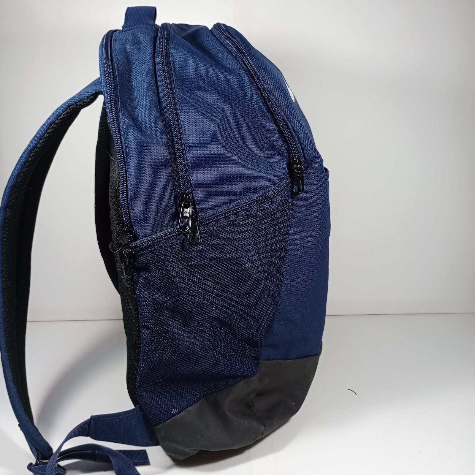 Nike Wingate Basketball #34 Team Backpack Navy Blue Travel School Sports Bag