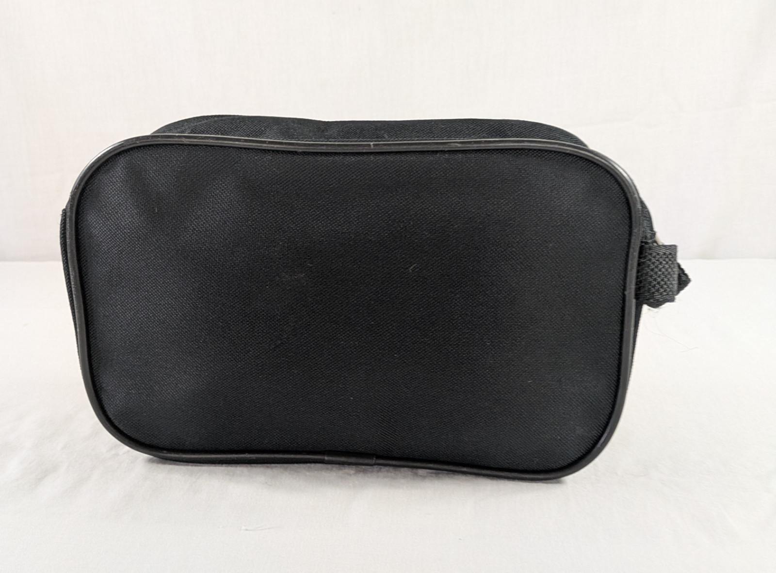 USMC Marines Toiletry Bag Black ZipShaving Travel Embroidered EGA Emblem Patch