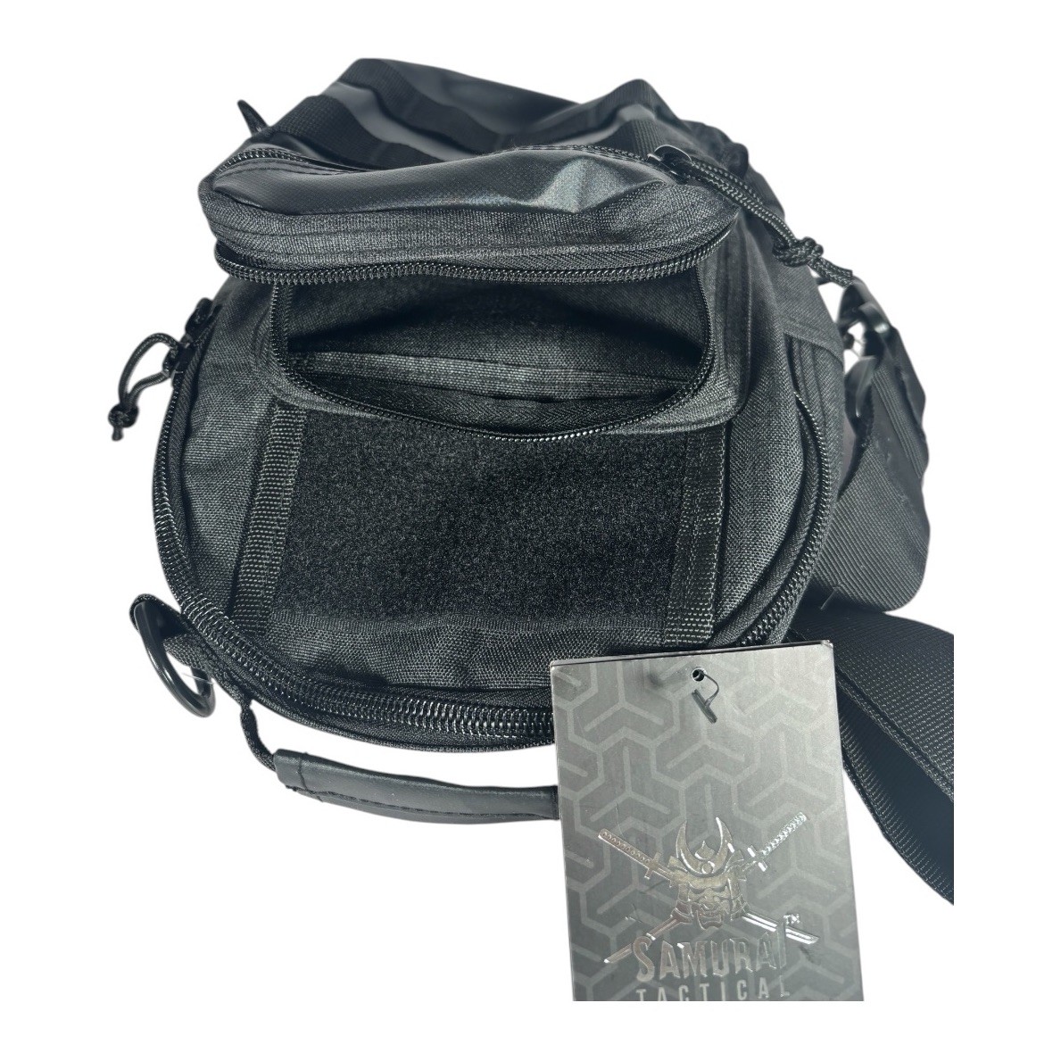 Samurai Tactical Utility Sling Pack 7.5L Black EDC Crossbody Chest Bag NWT
