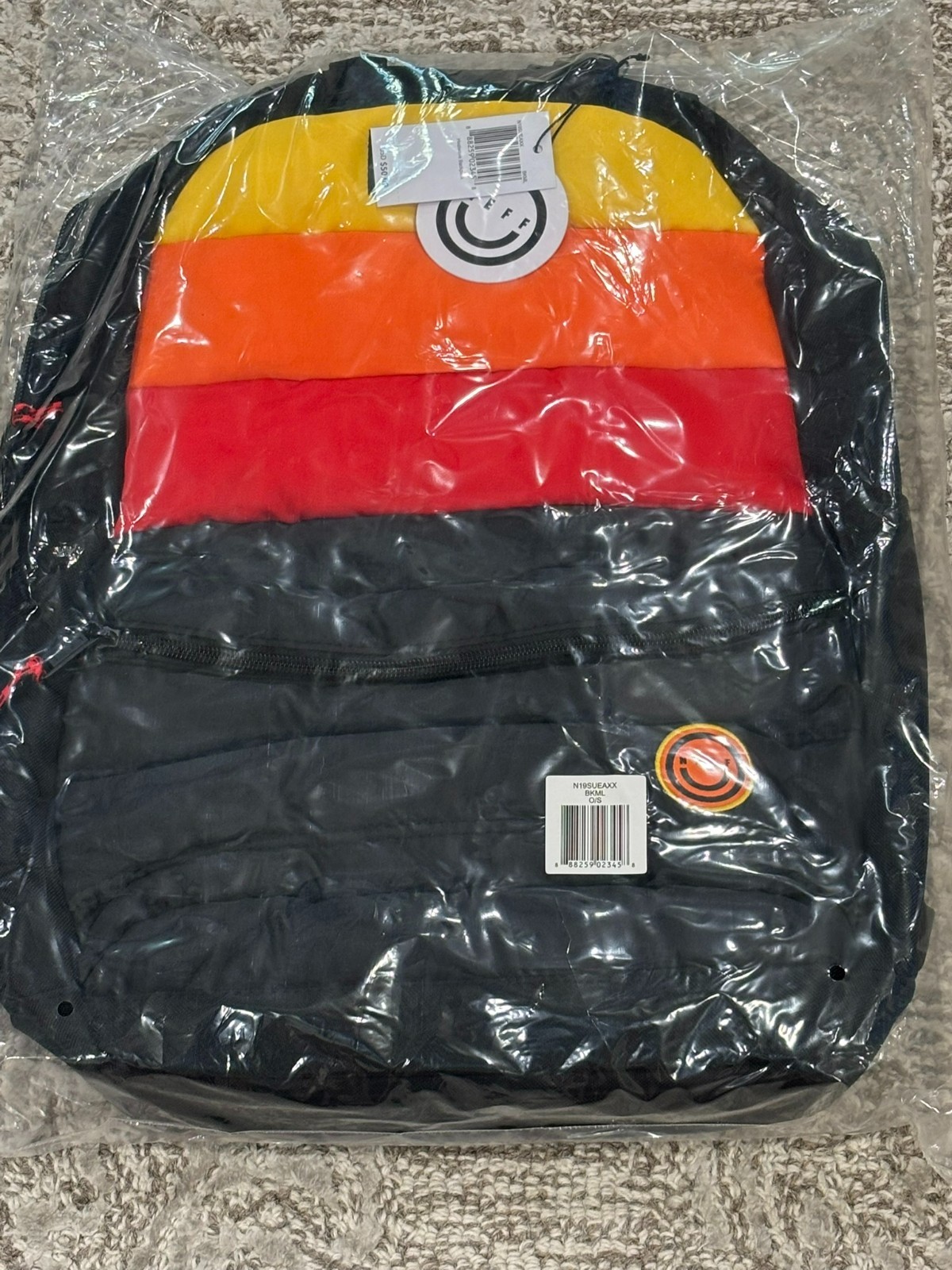 Neff Heatwave 18" Backpack – Black Brand NEW!!