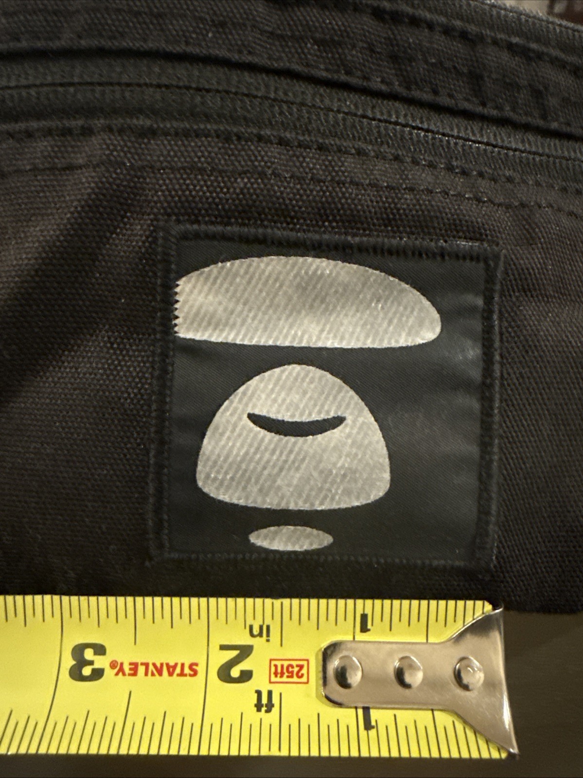 AAPE BY*A Bathing Ape BAPE Sling Bag Crossbody Fanny Black AUTHENTIC Banger Z10