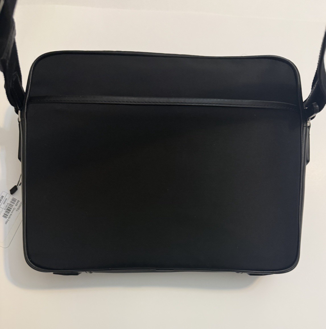 NWT $599 dunhill 1893 Canvas -Leather Messenger Bag ￼Crossbody