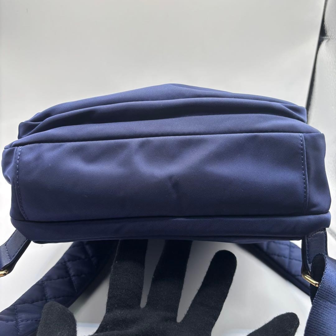 TUMI Voyageur Nylon Mini Backpack Blue