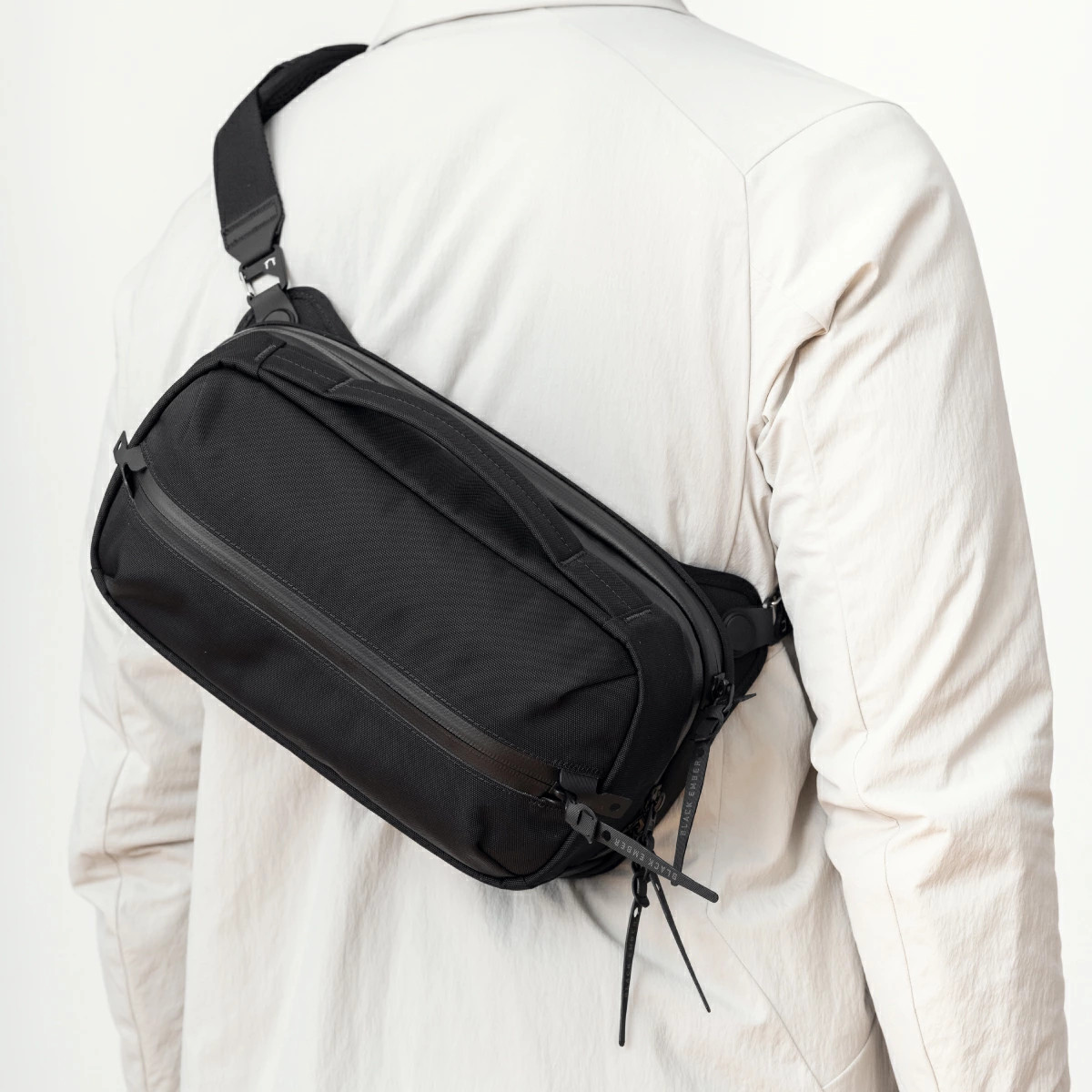 BLACK EMBER GRIP SLING EmberTex SHOULDER BAG Black
