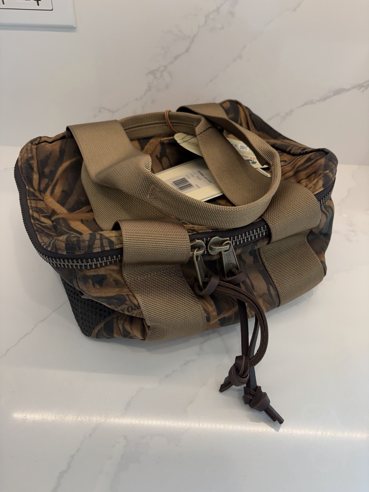 Filson Tin Cloth Lunch Cooler – Mossy Oak – NWT