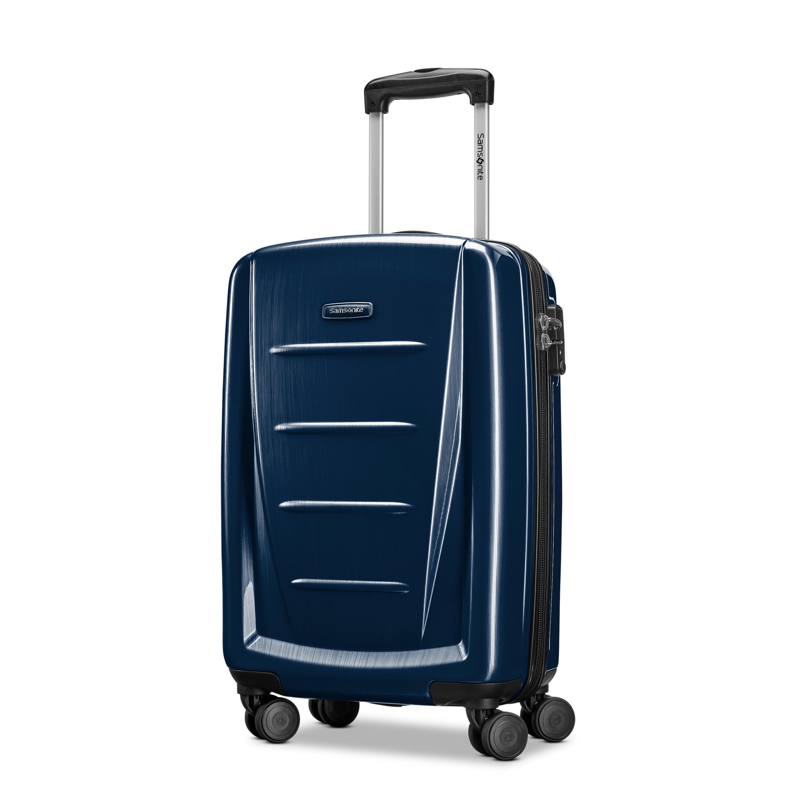 Samsonite Winfield 2 Hardside Luggage Navy Carry On 20 Inch U25