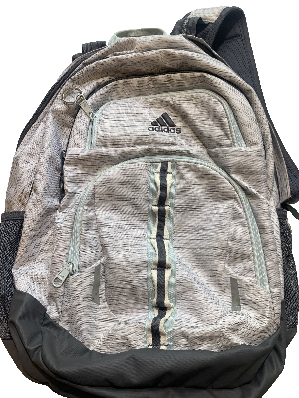 GOOD Adidas Backpack with Laptop Sleeve Pocket, 21 in x 16 in Gray, Oxford Cloth