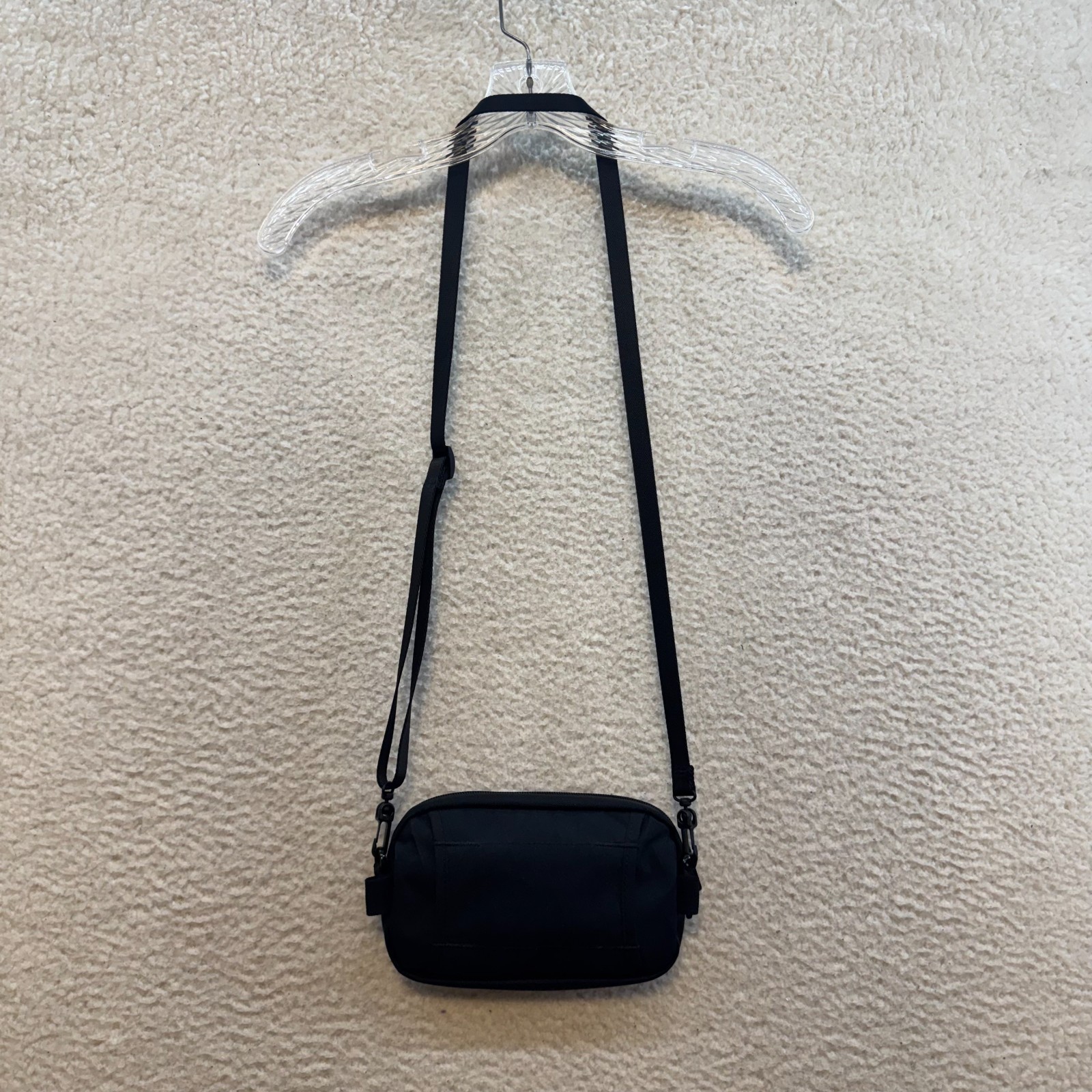 Tom Binh Bantam Black X-Pac Shoulder Crossbody Sling Bag Minimalist EDC