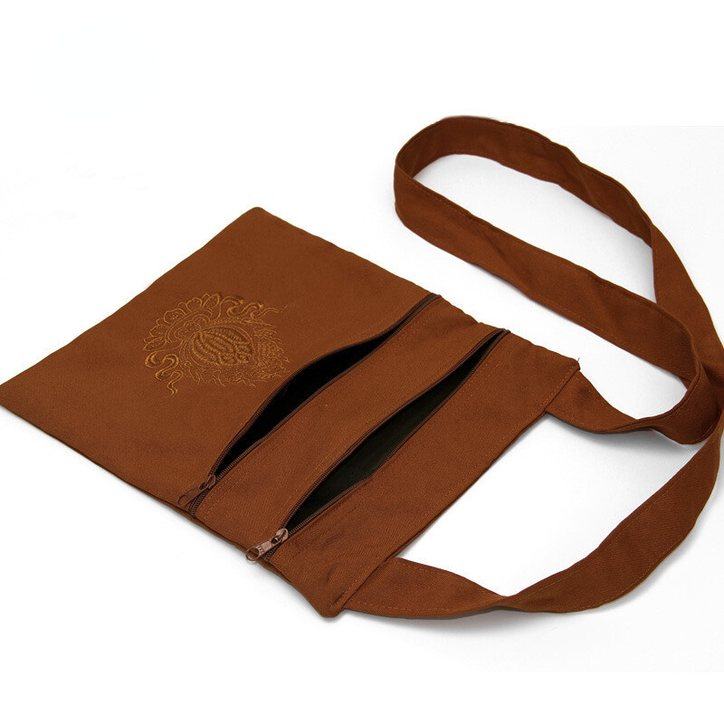Buddhist Monk Canvas Bag Lay Buddhist Buddhism Zen Bags Buddha Monks Arhat Bag