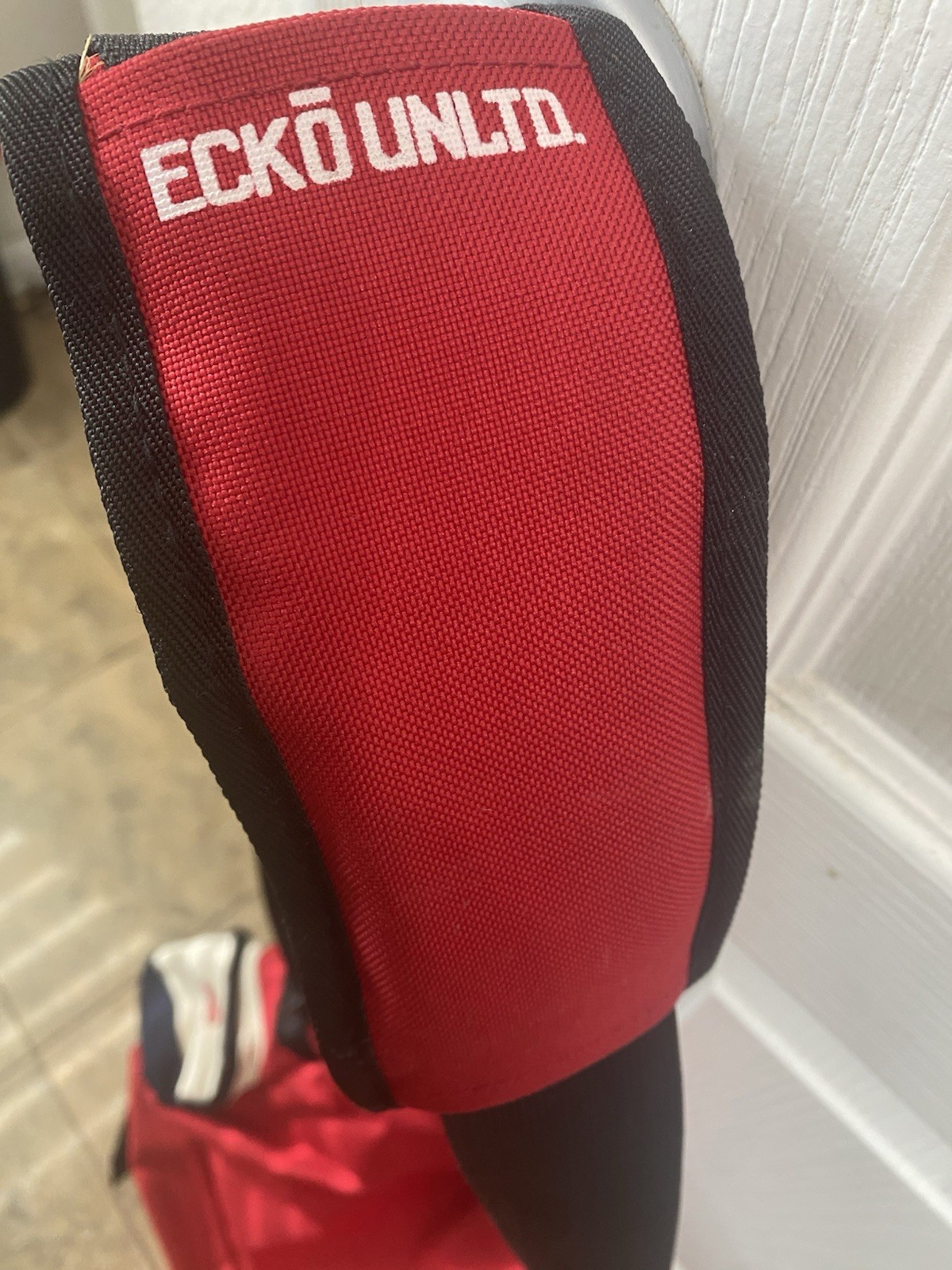 Vintage Ecko Unlimited Y2K Retro Red Navy Crossbody Streetwear Messenger Bag