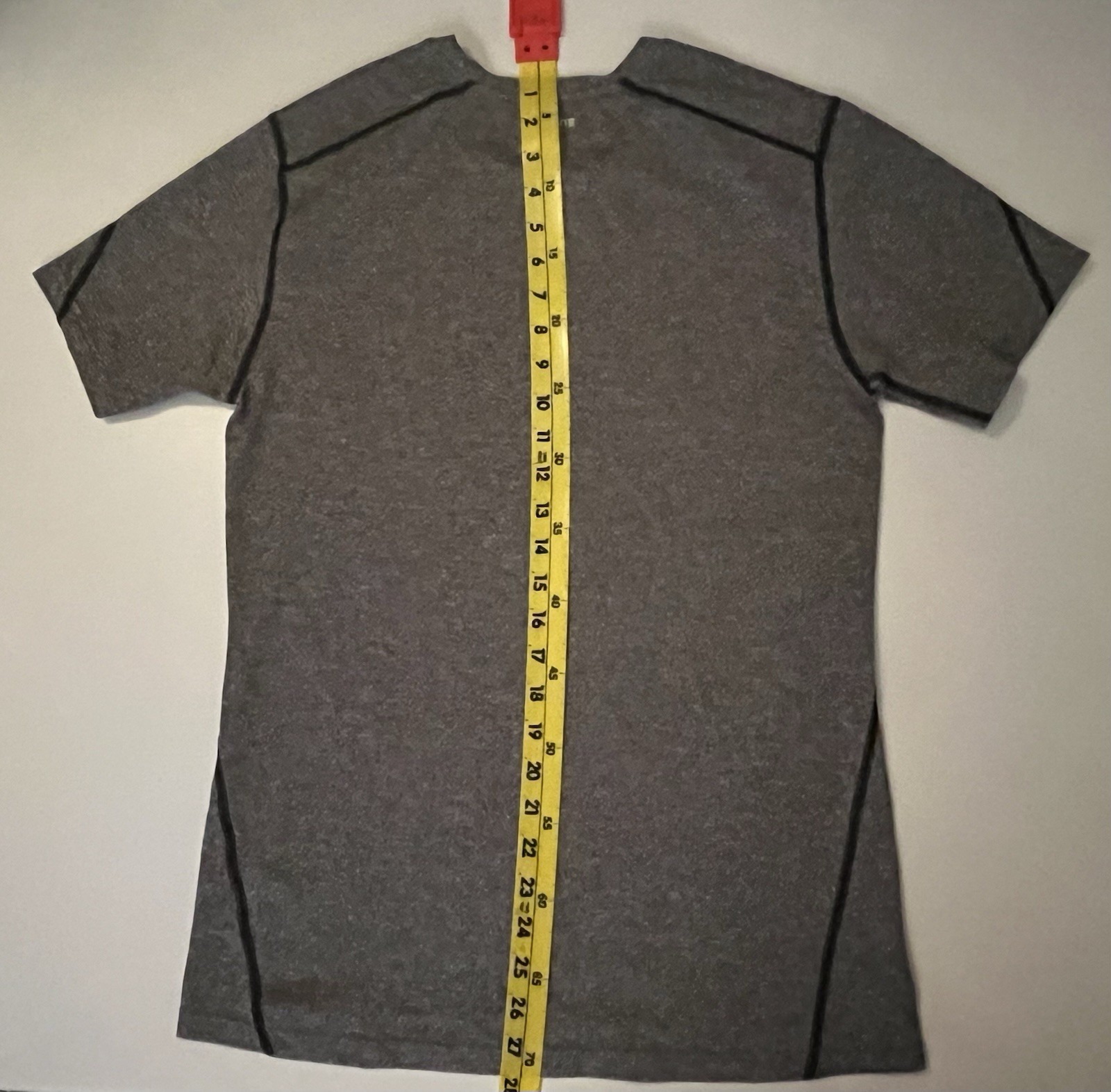 Adidas Men’s M Black Heather Athletic T-Shirt Short Sleeve 92% Polyester