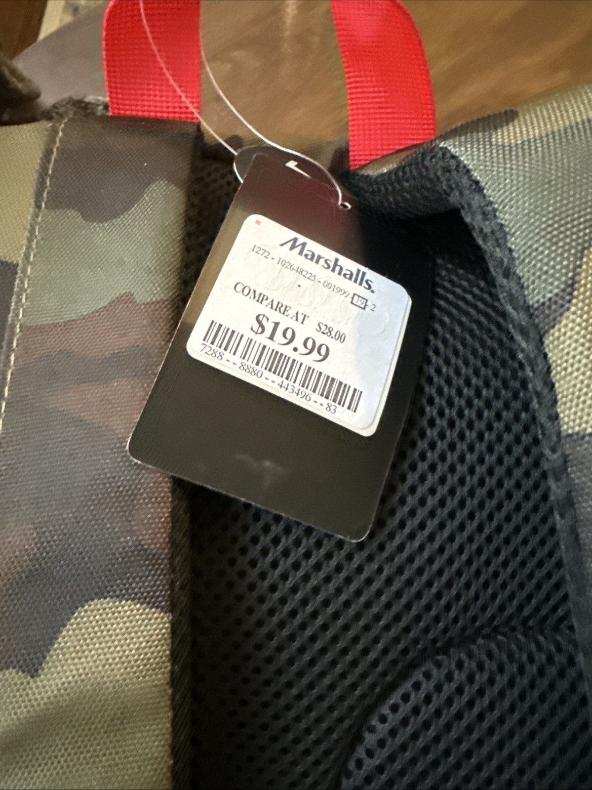 Hurley Bookbag Sharkbite Backpack Camo Holds Laptop Bottle Pocket