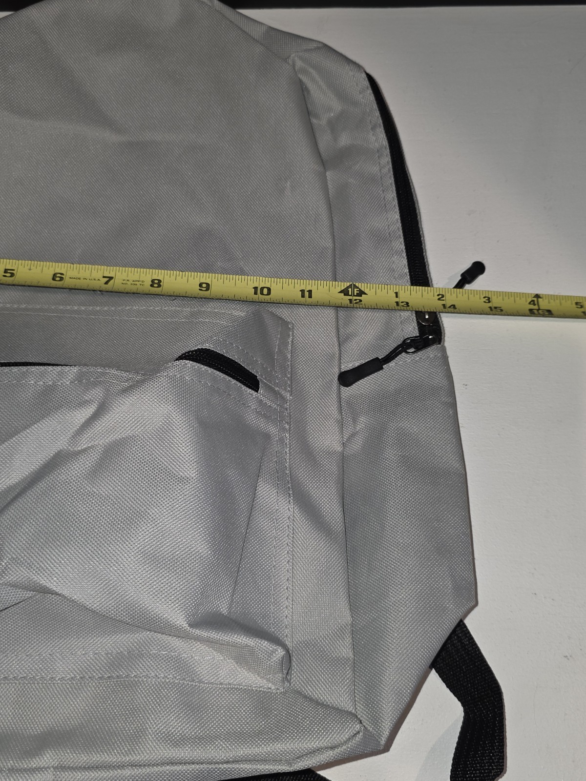 Back to School – Winterlace 17” Backpack Gray (100% Premium Oxford Cloth) NWT