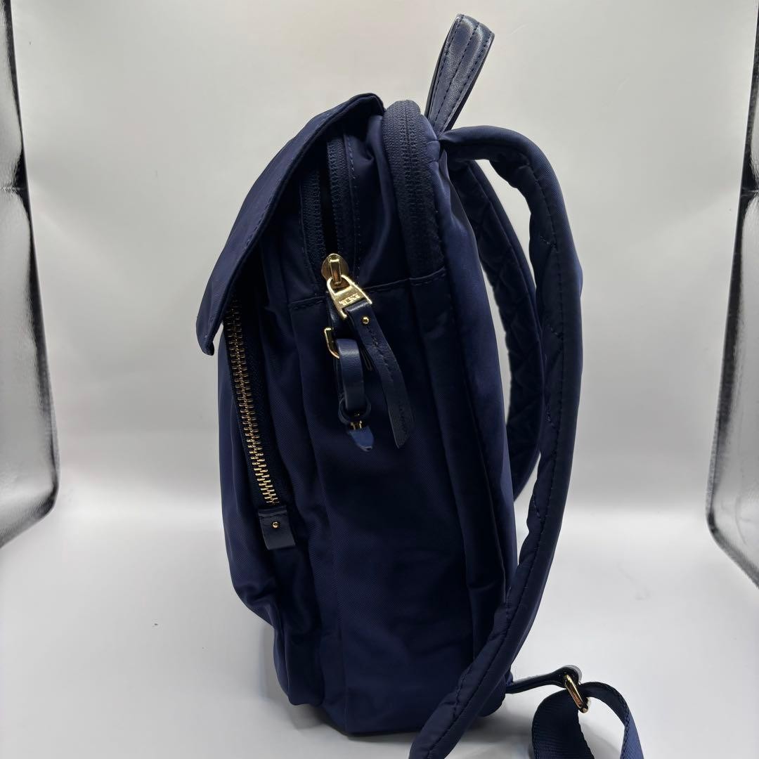 TUMI Voyageur Nylon Mini Backpack Blue