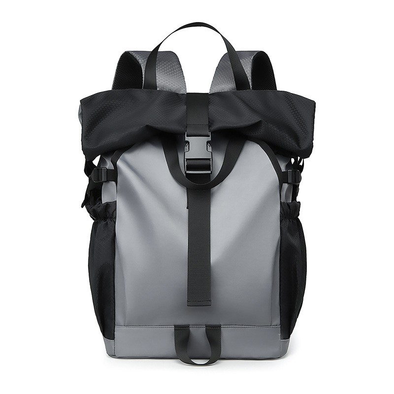 Men Business Backpack Large Capacity Waterproof Wear-resistant for Office Travel