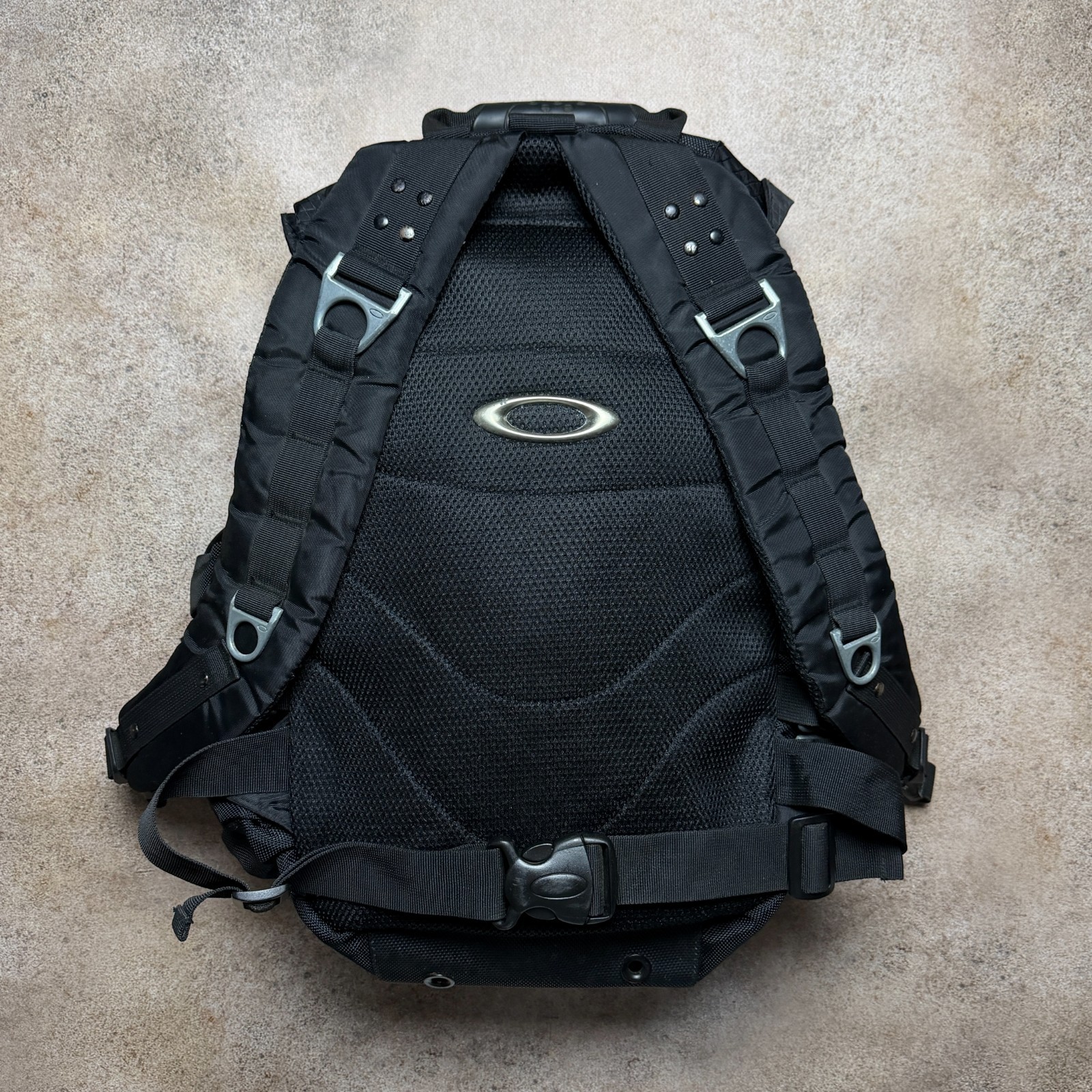☠ OAKLEY Software Vintage 90’s Factory Pilot Utility Icon Tactical Backpack