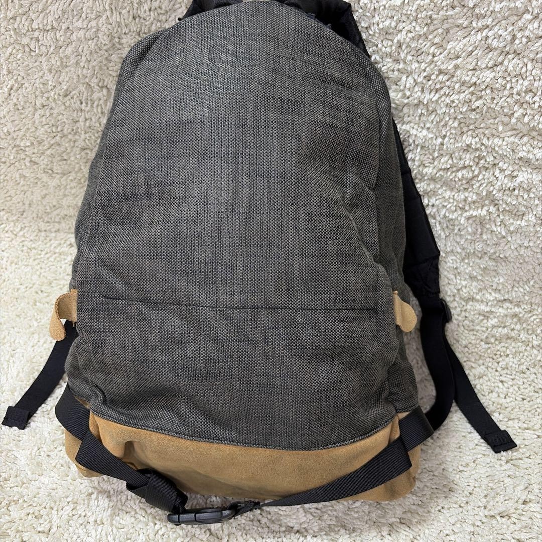 The North Face Nanamica Medium Daypack Charcoal Gray × Beige Used