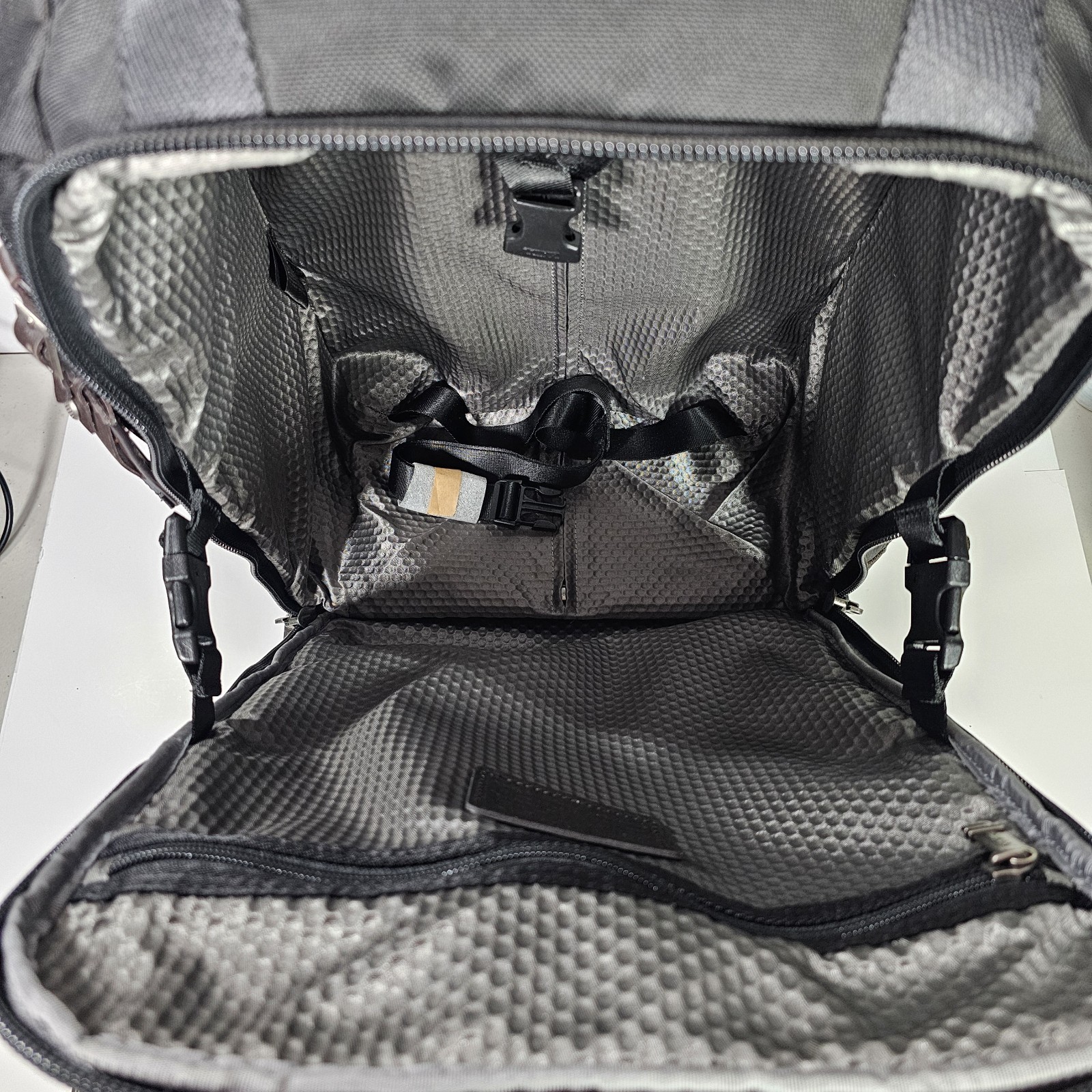Tumi Peterson Wheeled Carry On Backpack 222473HK2 Black