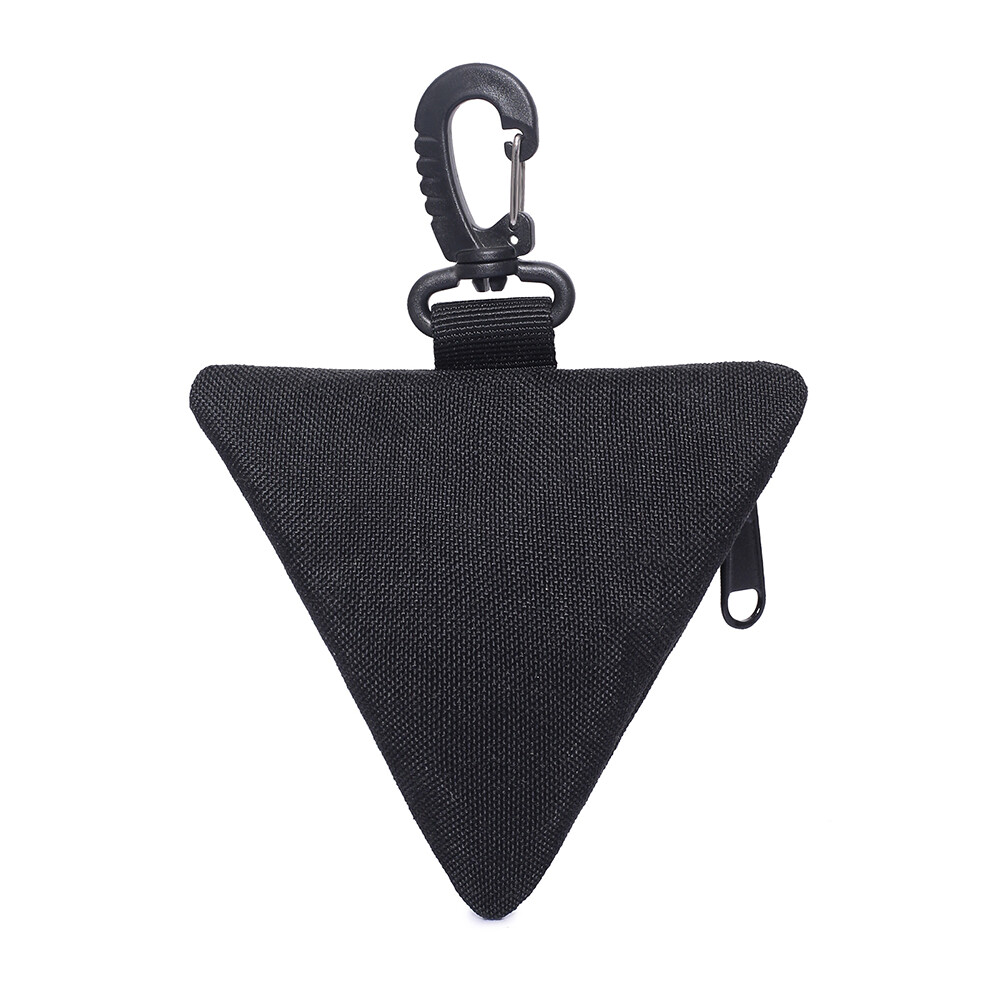 Mini Tactical Coin Key Wallet Military EDC Pack Small Outdoor Triangle Waist Bag