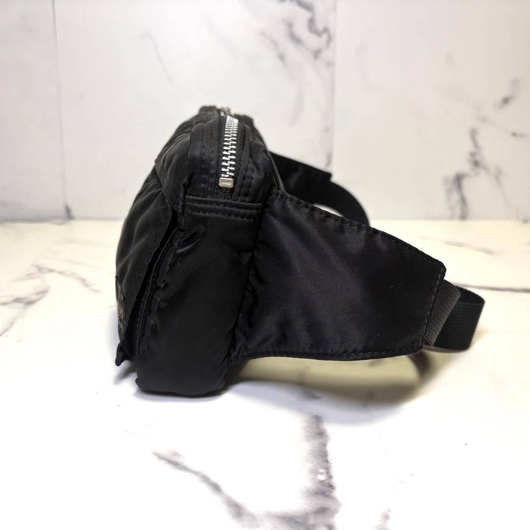 Authentic PORTER TANKER Shoulder Bag Compact Black Nylon Men’s Bag 25cmPorter