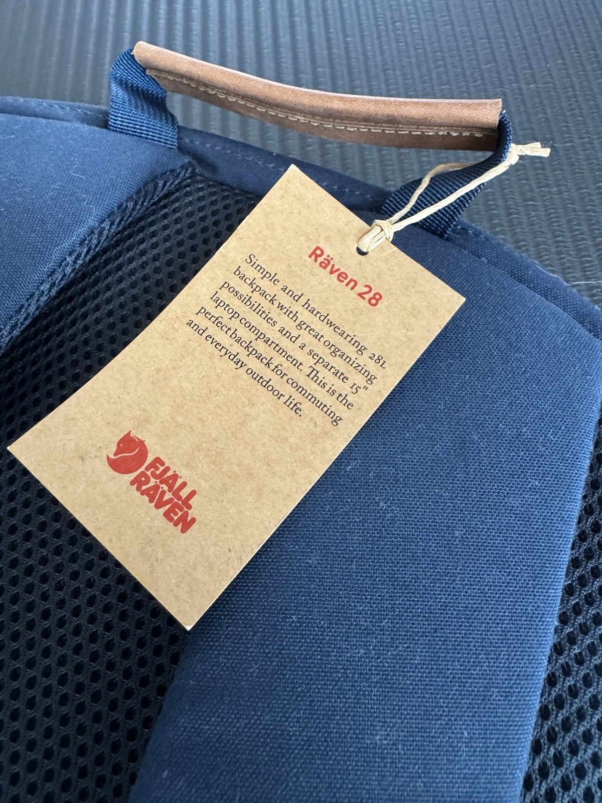 Fjallraven Raven 28 Backpack Navy Blue