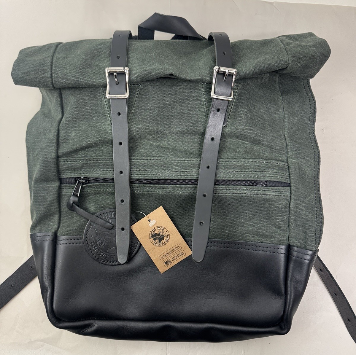 Duluth Pack Deluxe Roll Top Scout Pack Backpack