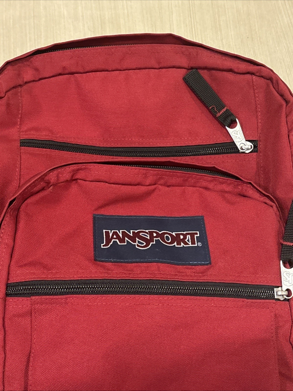Jansport Big Student Backpack Red Bookbag JS0A47 JK 16” Large School Bag