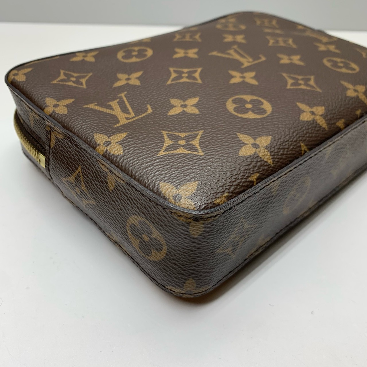 Louis Vuitton Pre-Owned Authentic Softtrunk Clutch Free Shipping 21x15x5cm