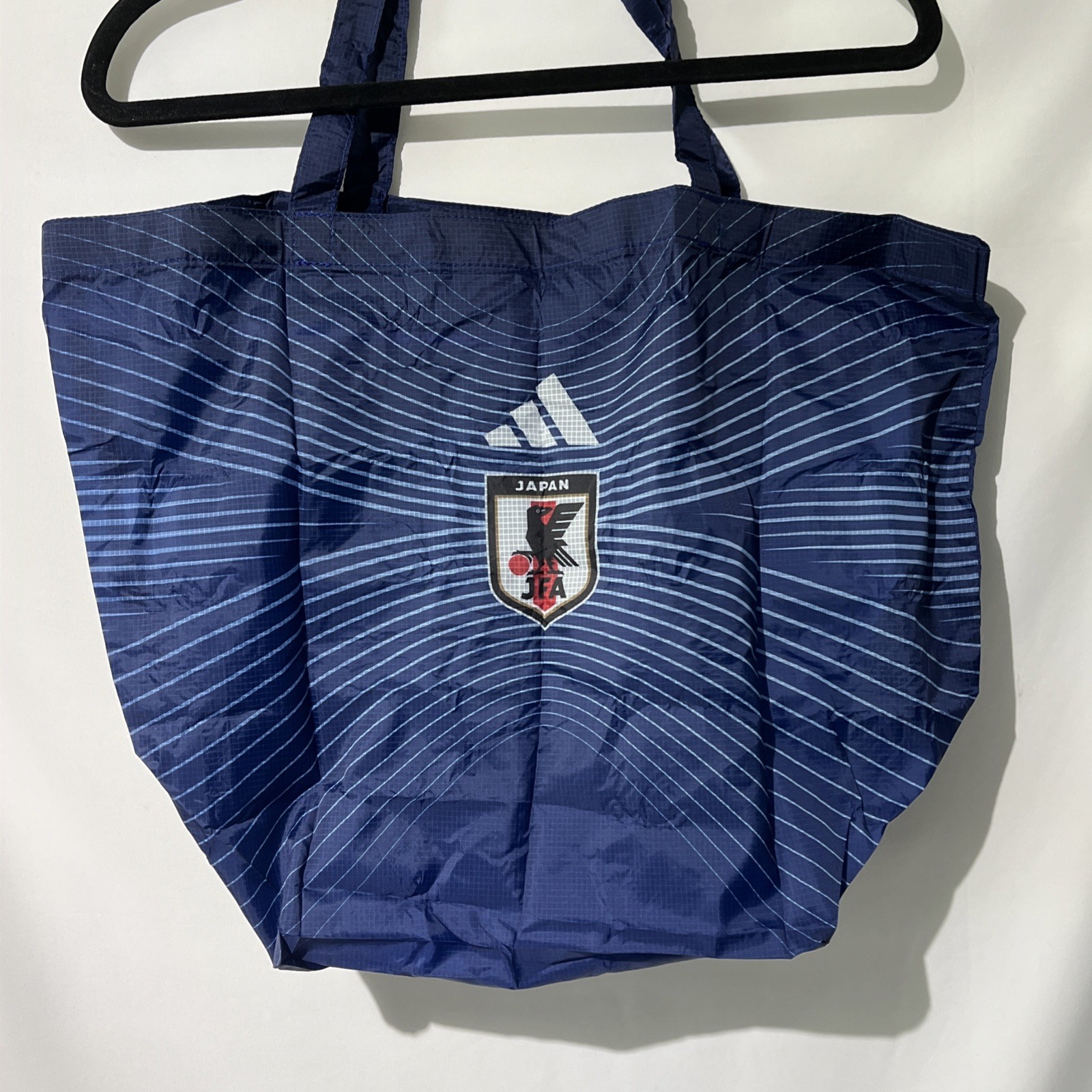 adidas Japan National Football Team Home Packable Blue Bag KC0757 New