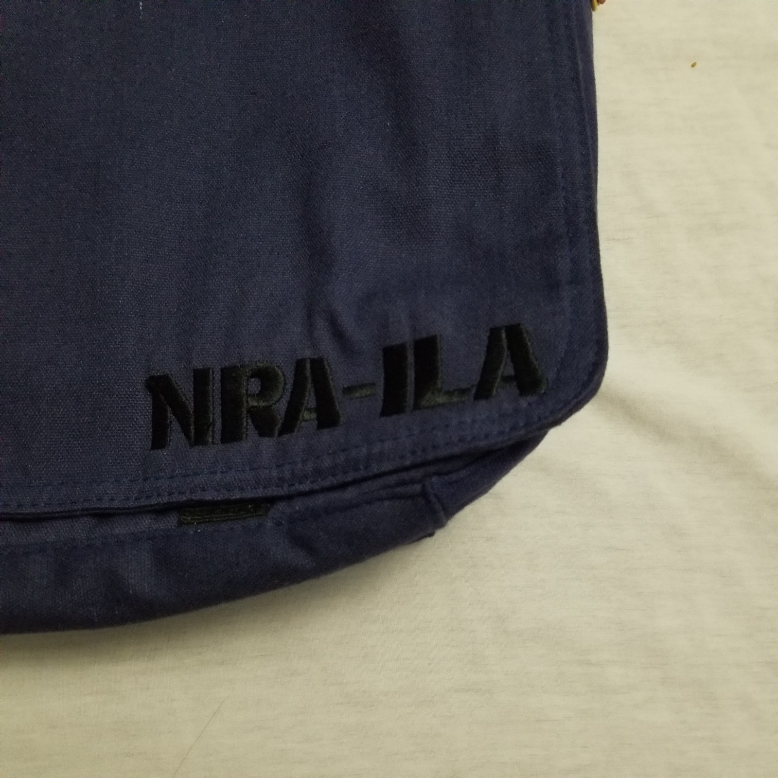 NRA ILA Messenger Bag Blue NRA-ILA Crossbody Satchel Laptop Travel Work School