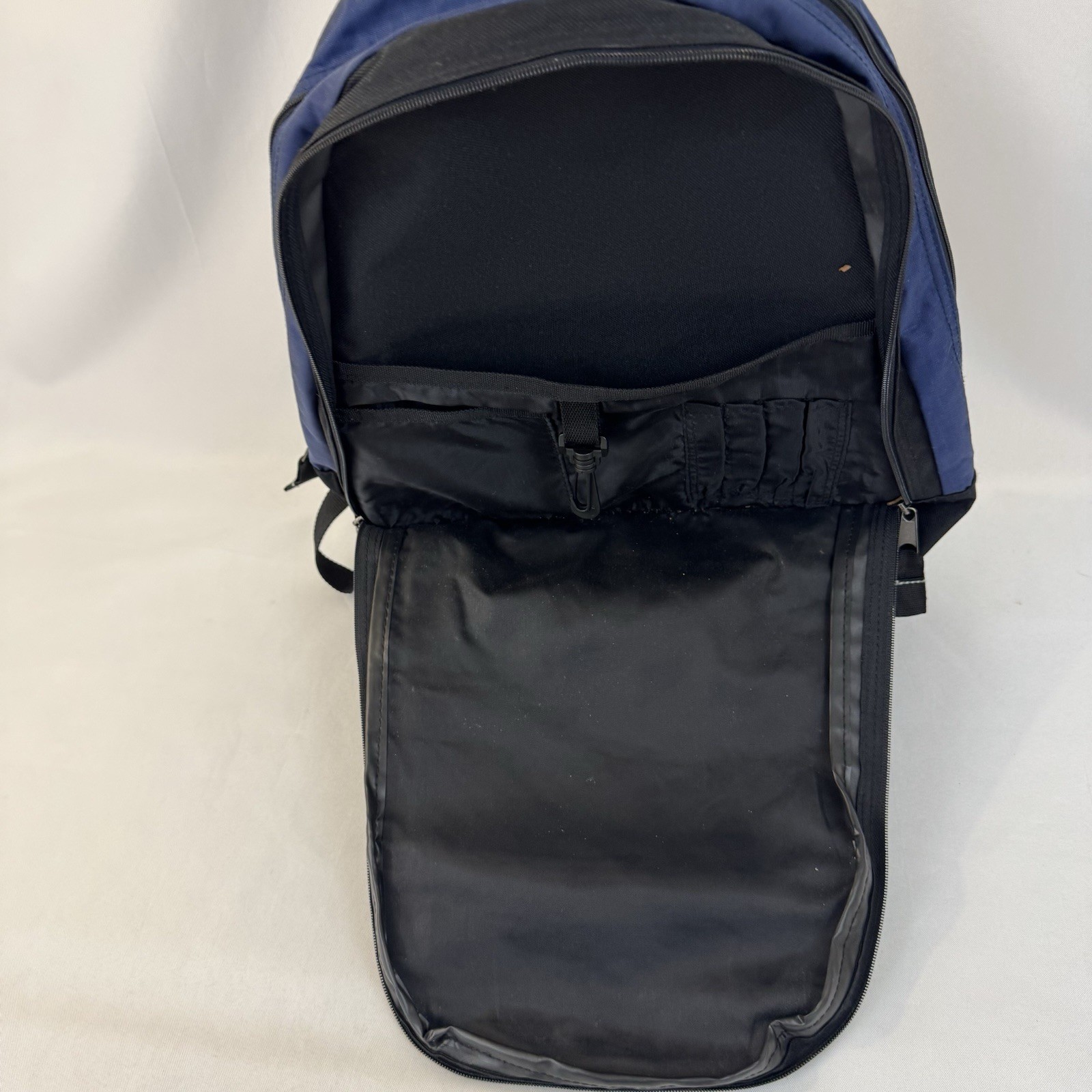Sonoma Backpack Black & Blue Book Bag School College University Fast Ship