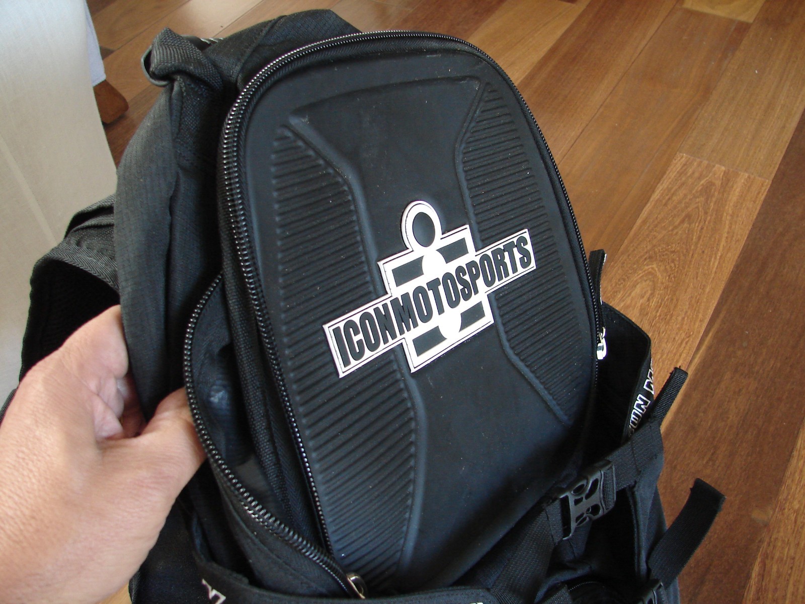 ICON MotorSports Padded Backpack Black