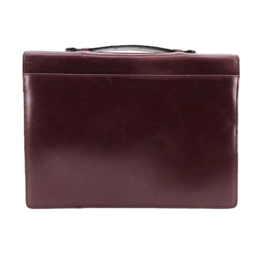 Authentic Bally Men’s Leather Business Bag 27cm Tall, 37cm Wide, Usedwith Flaws