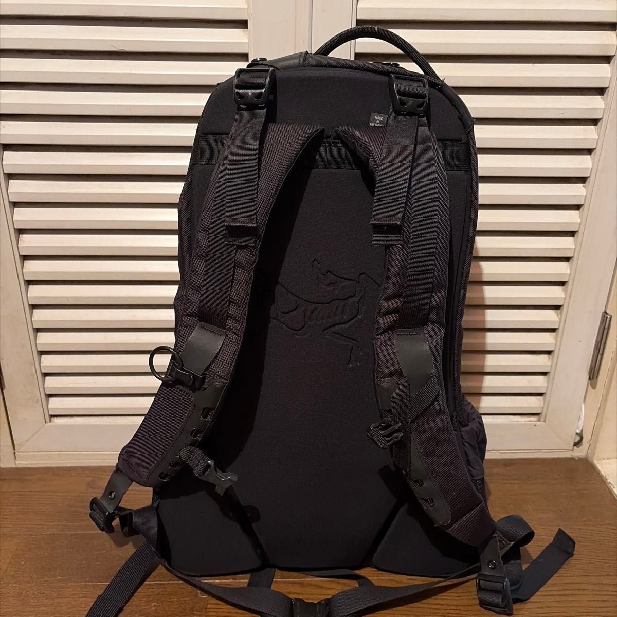 Arc’teryx Arro 22 Backpack nylon Black unisex pocket Used Japan