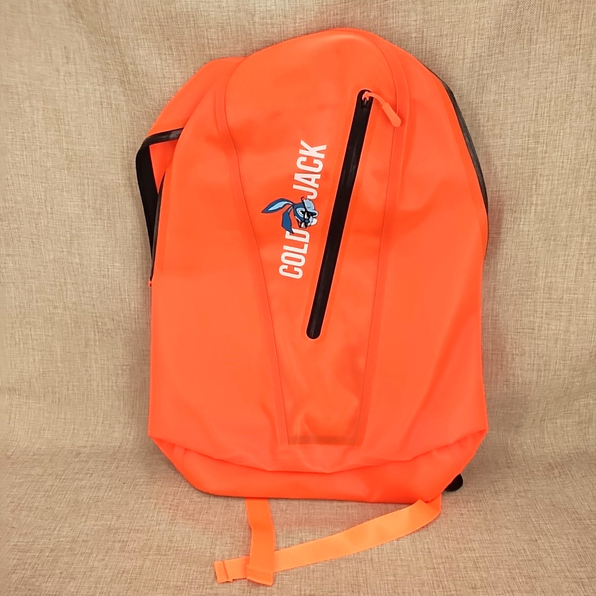 Cold Jack Athletic Backpack Orange Water Resistant Holds 14” Laptop NEW READ
