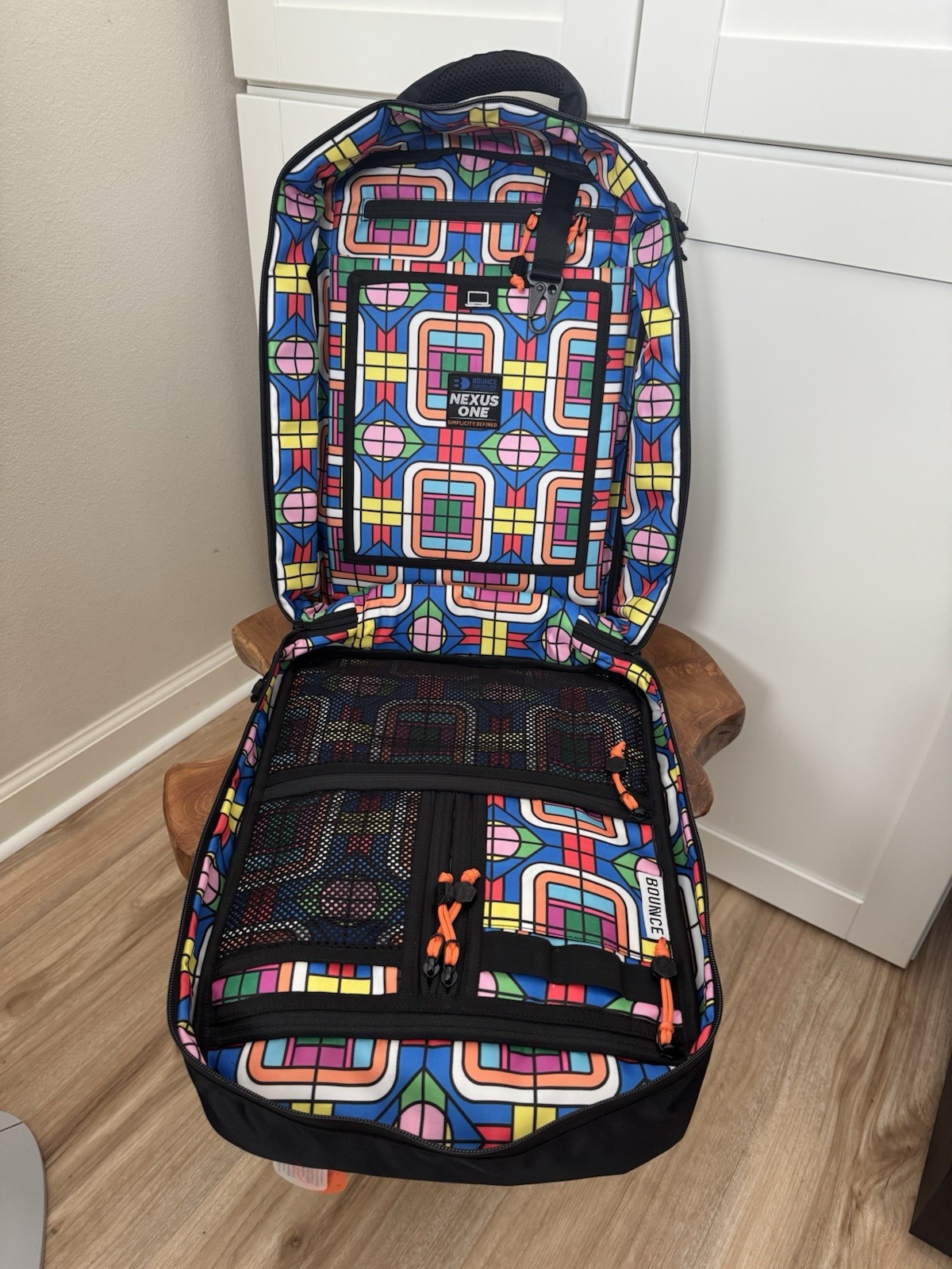 NEW! BOUNCE DESIGN LABS / NEXUS ONE – NIGHTSHIFT 18L DISCOVERY MOSAIC INTERIOR
