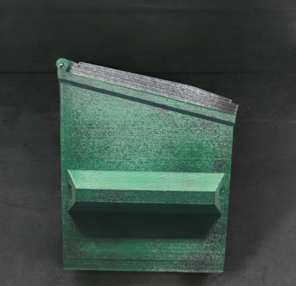 FutureBoundPrints The Dumpster Green 4×5.5in