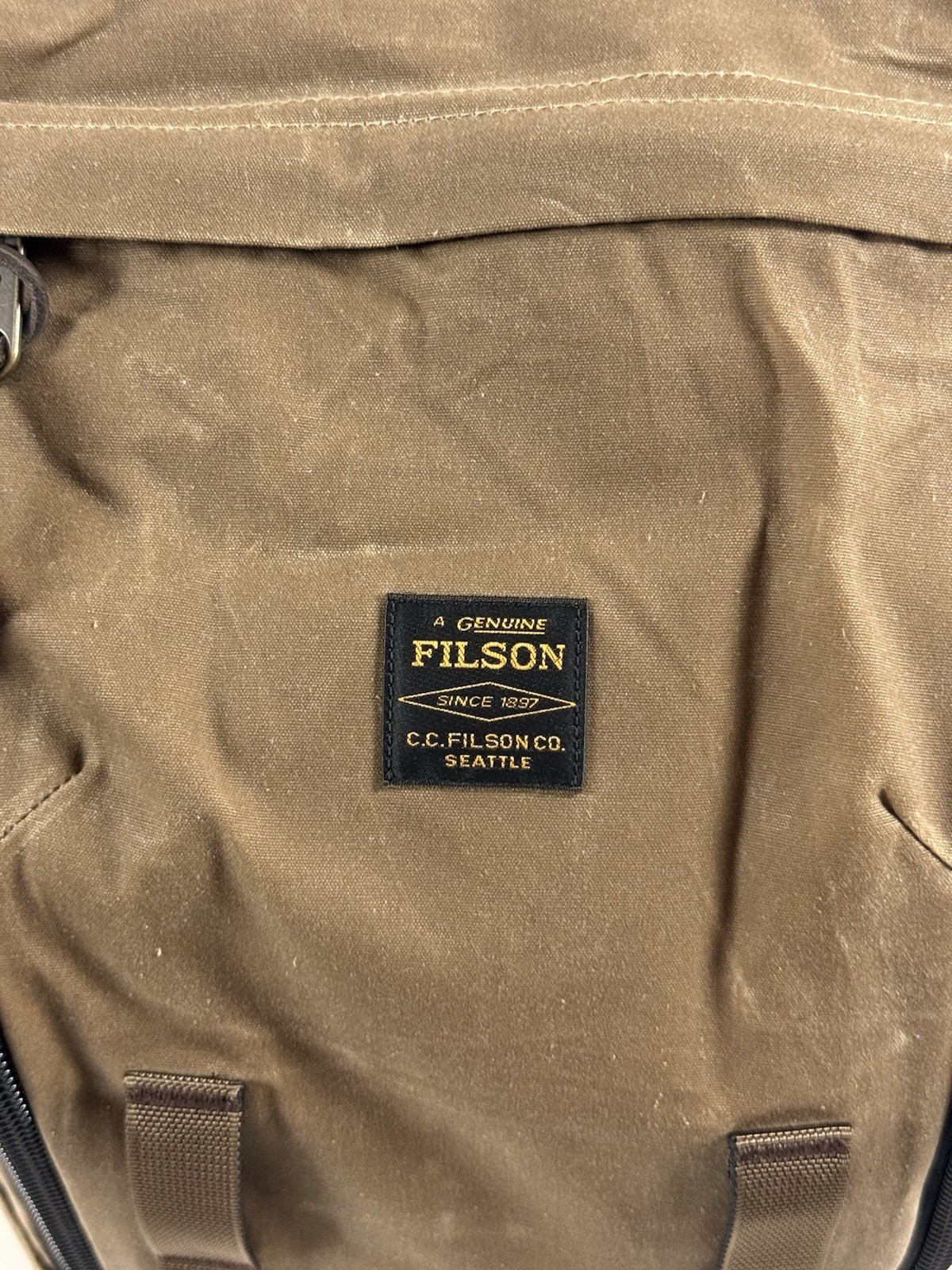 FILSON TRAPPER CREEK 28L BACKPACK DARK TAN NWT