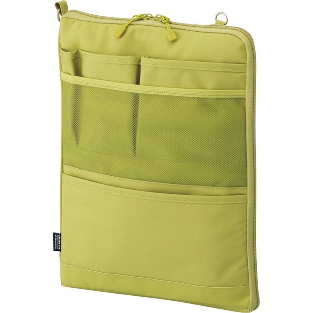 Lihit lab. Bag-in-Bag, A4 Vertical, Yellow-Green, A7683-6