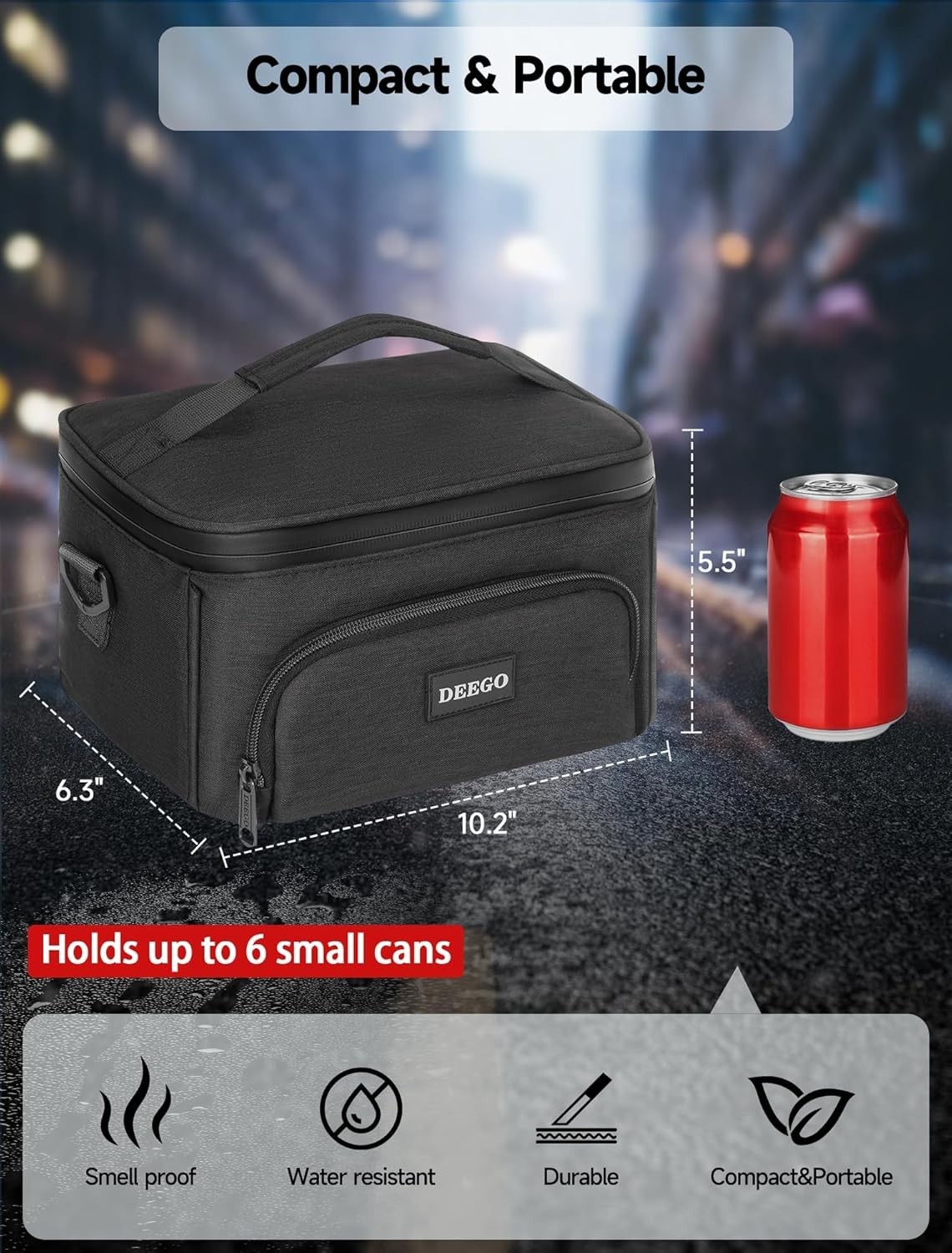 Smell Proof Bag Smell Proof Box Portable Smell Proof Case Large Capacity Smell P