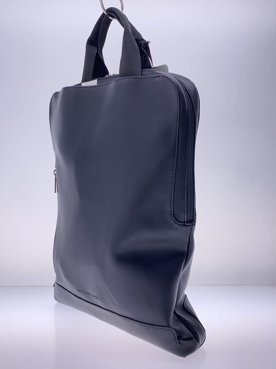 Moleskine Vertical Device Bag Sac PC Backpack Leather BLK