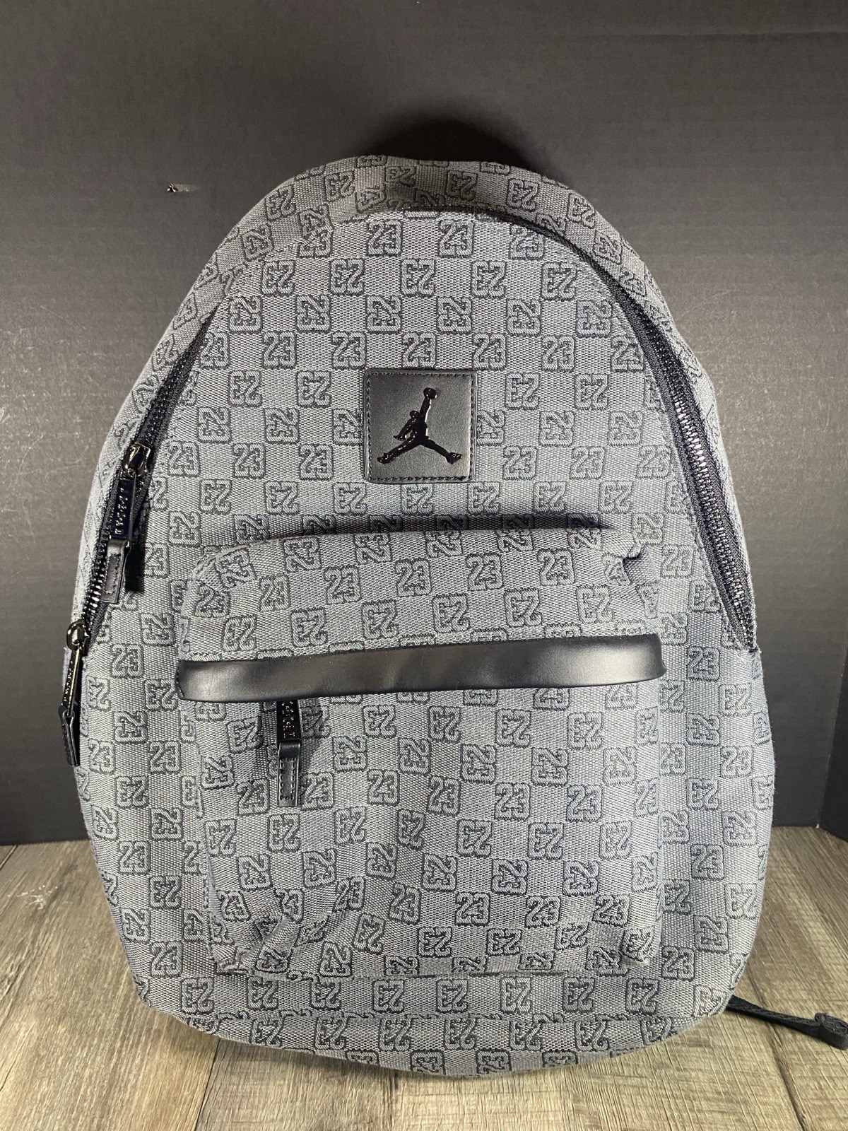NEW Jordan Monogram Backpack 20L Dark Smoke Grey Limited Edition 23 Nike Air