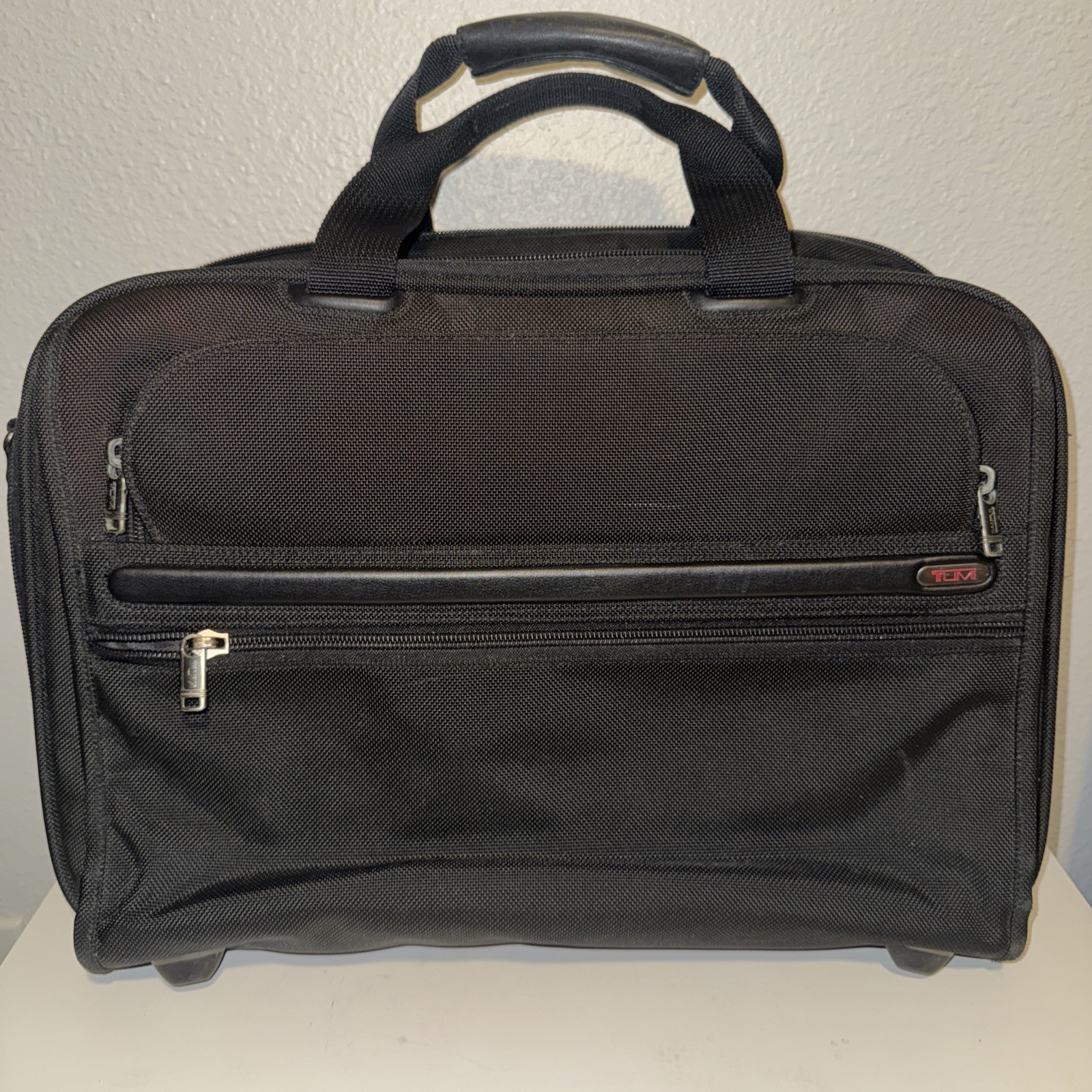Tumi Alpha Ballistic Nylon 18″ Boarding Tote Bag CarryOn Laptop Black -Free Ship