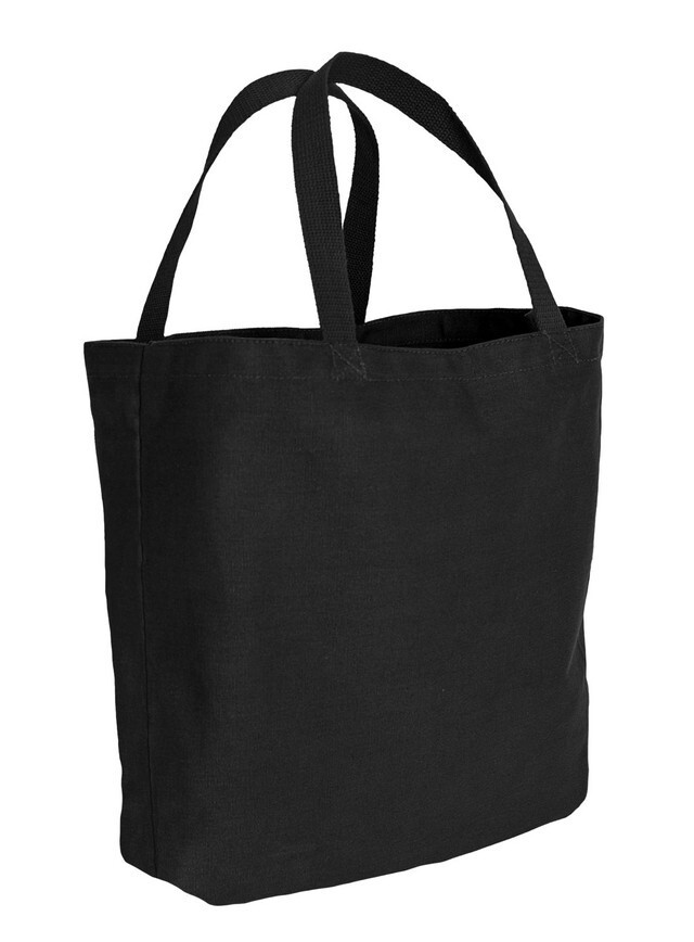 Rothco Canvas Camo And Solid Tote Bag – Black