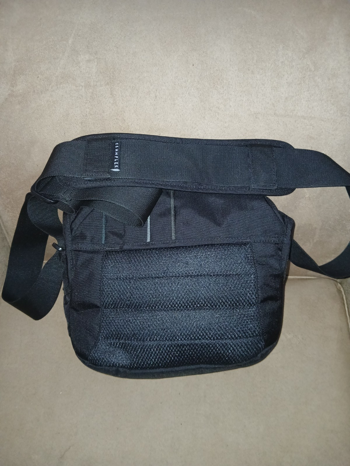 Crumpler Jackpack 3000 Black / Taupe Adjustable Strap Camera Bag Shoulder Bag