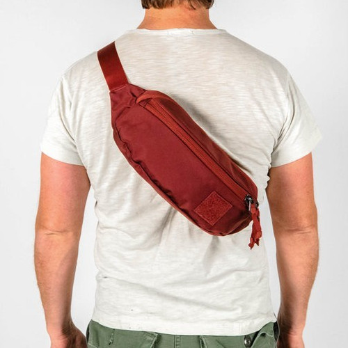 EVERGOODS CIVIC ACCESS SLING 2L Revised Burgundy Sling Bag Ballistic Nylon