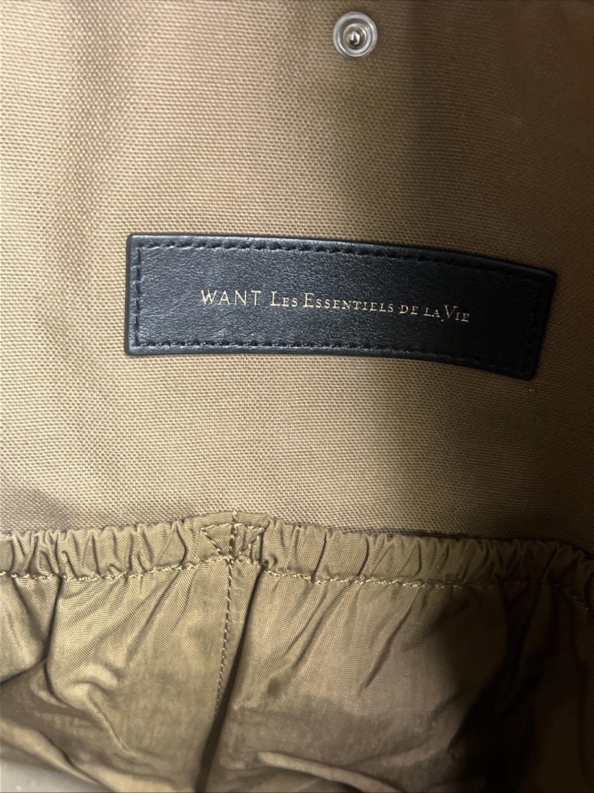 WANT Les Essentiels de La Vie Multimedia Backpack Canvas Tweed