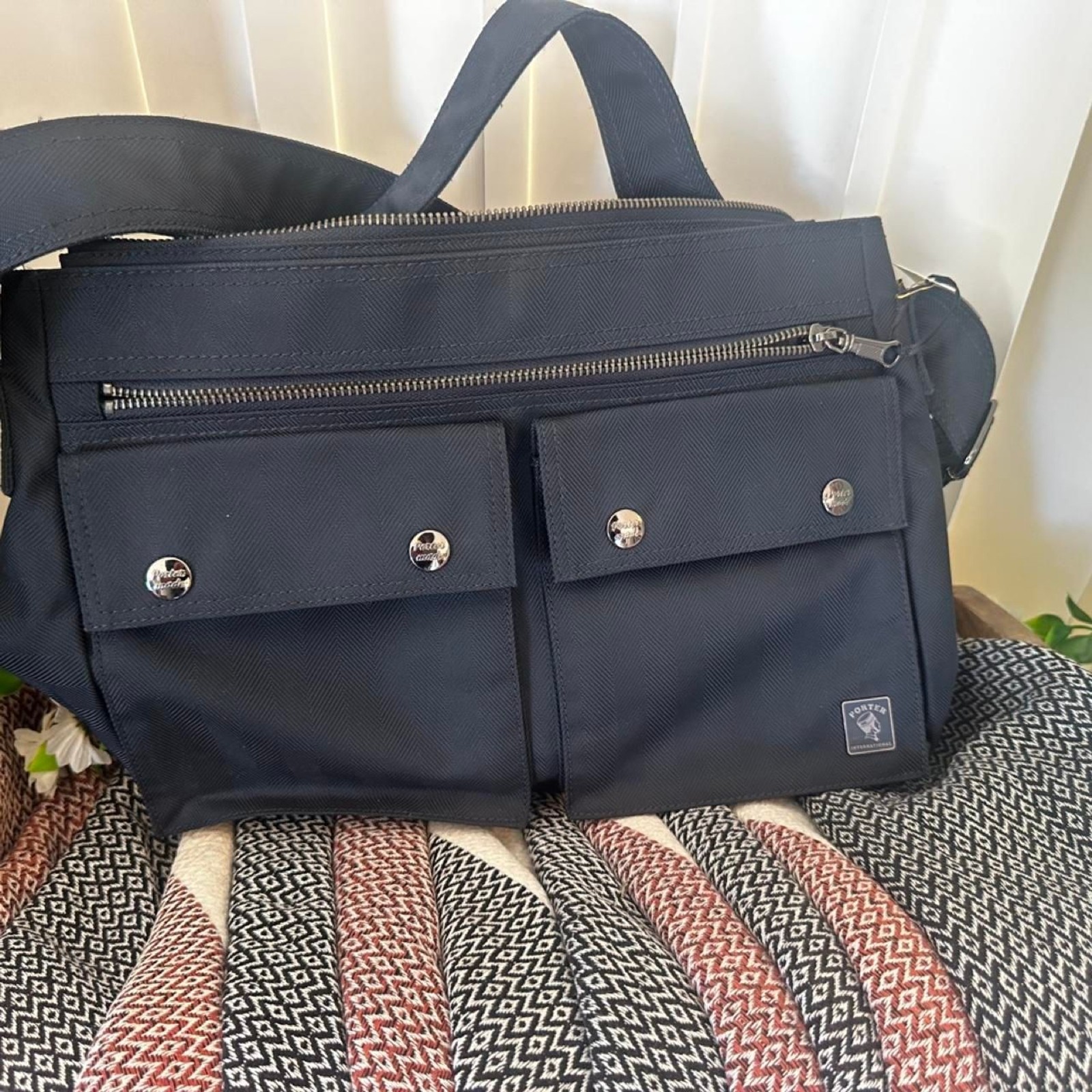 Porter-yoshida Men’s Navy and Black Bag