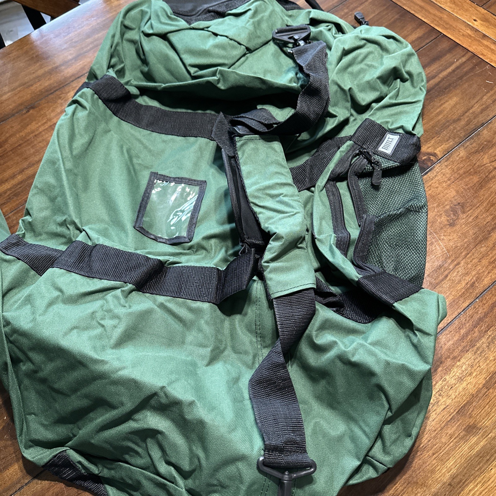 Outdoor Products Large 34” Green Duffle Bag Made USA Packable Hiking Outdoors