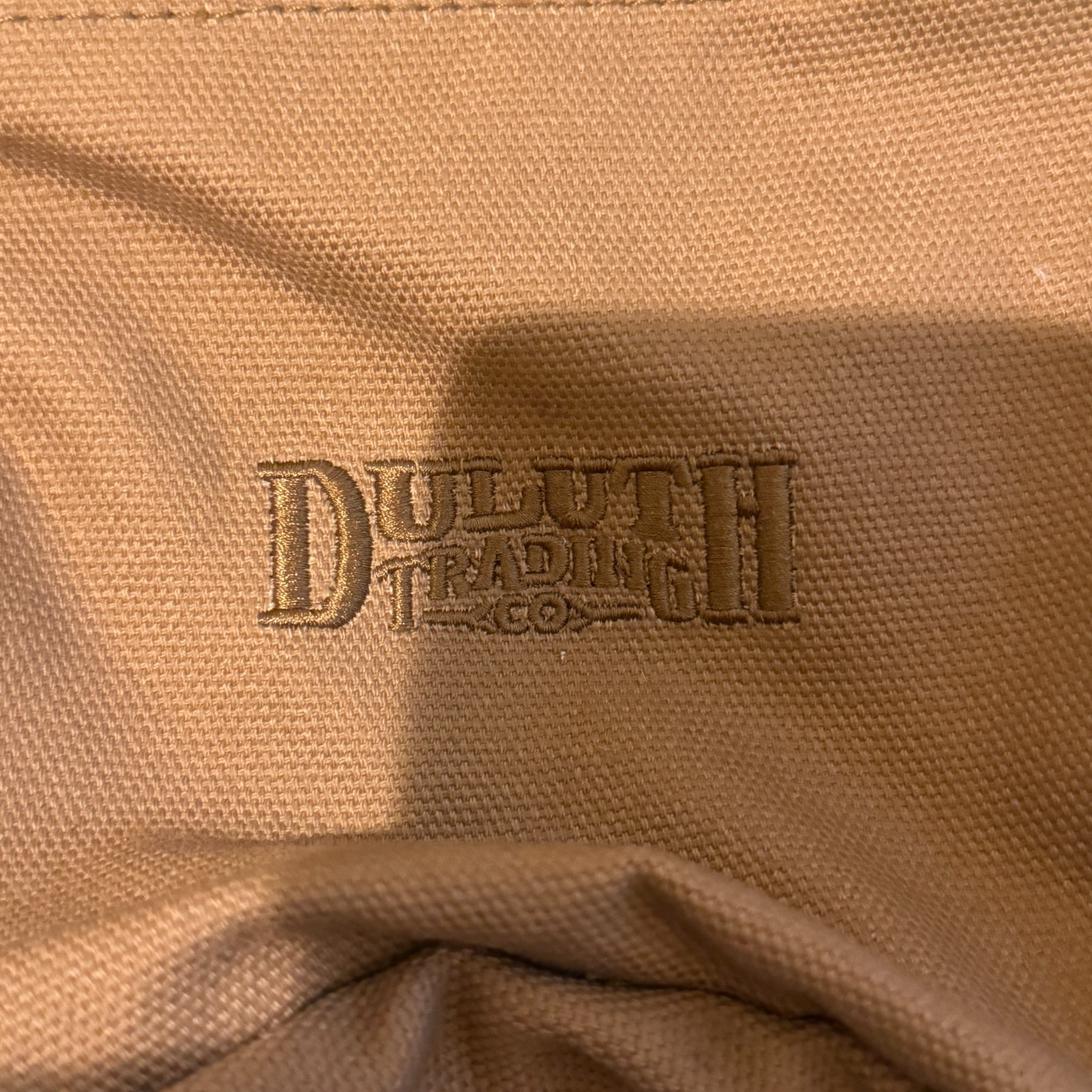 Duluth Trading Mens Satchel Bag Brown